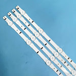 bande led rétro éclairage blanc moderne fixations 647mm led connecteurs