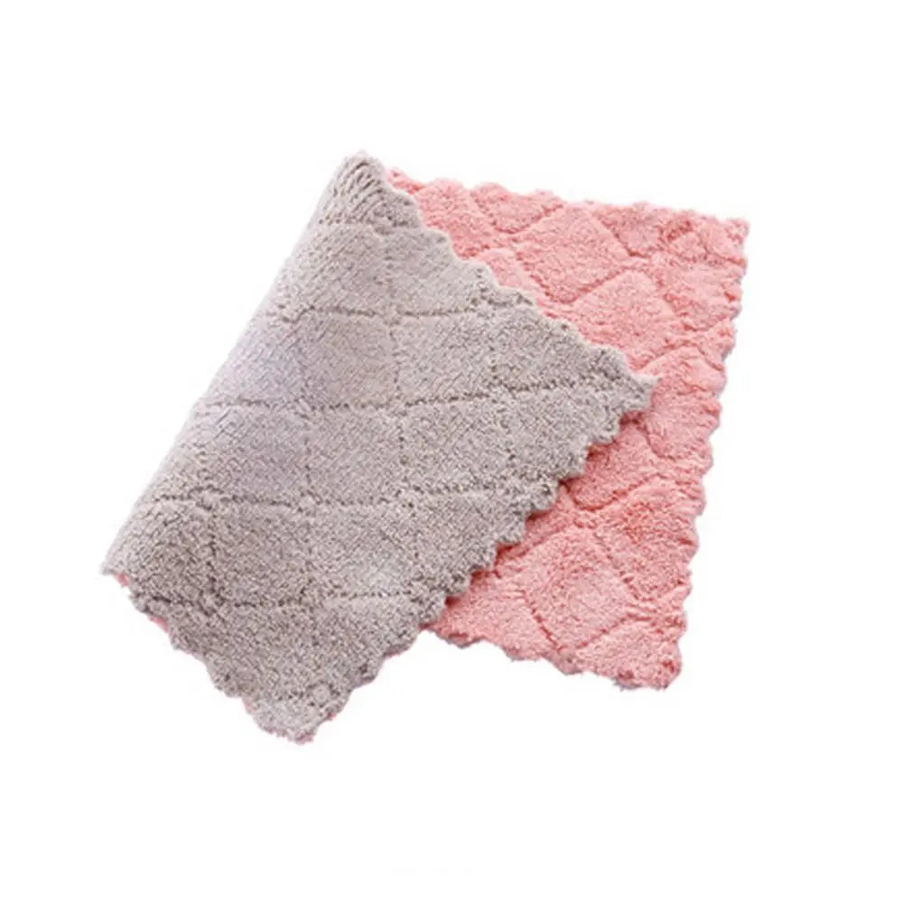 lingettes nettoyage tissées beige rose bleu vert modernes absorbantes durable cuisine