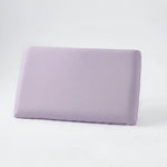 taies d'oreiller violet unies polyester douces modernes lit chambre dormitorium