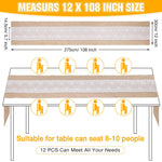 chemin table patchwork brodé dentelle blanche tissu burlap rustique chic serviettes assiettes couverts vases