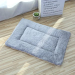 tapis lit doux chat petit chien couverture peluche animaux compagnie confort maison