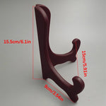 supports d'affichage bois bambou blanc noir marron contemporains sans motif
