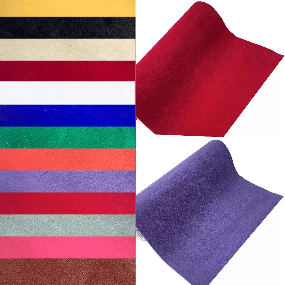 tissu velours adhésif rayures horizontales 40cm 145cm bricolage artisanal rouges violets noirs blancs jaunes
