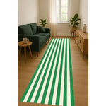 tapis moderne rayures verticaux rouge jaune blanc bleu marron minimaliste salon entrée chambreextérieur