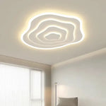 plafonnier led ultra mince spirale moderne nordique lumière blanc salon chambre
