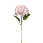décoration intérieure bouquet artificiel hortensia classique bleu blanc rose vert élégant transparent