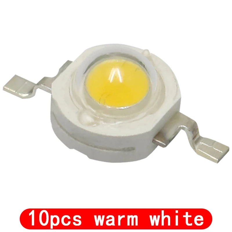 ampoule led 1w blanc jaune moderne compact clips métalliques 100lm haute puissance