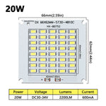 plaque led 100w cold white 50000h aluminium pcb modernes diodes led