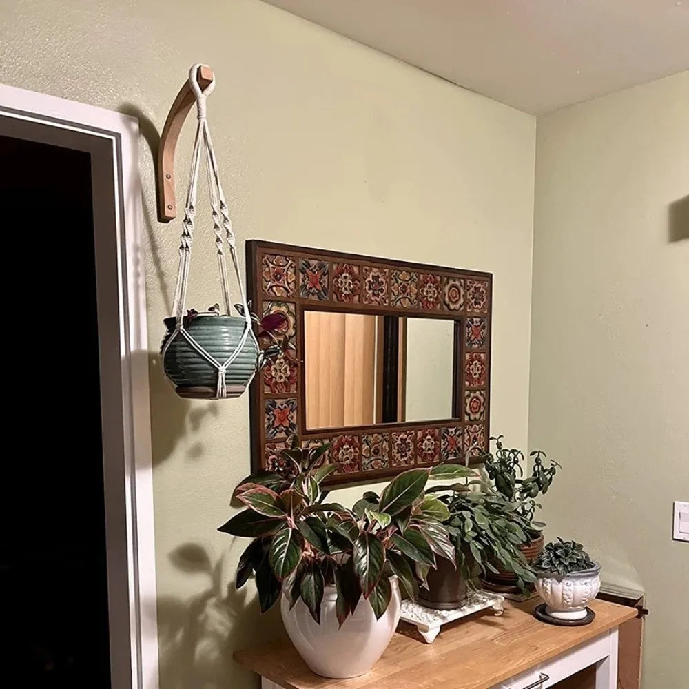 étagères murales bois clair moderne minimaliste finition brillante vis 2pcs