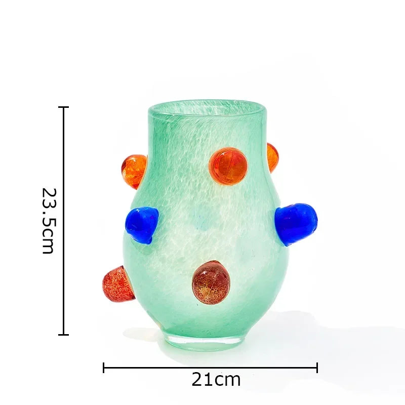 vases verre texturé fleurs bougeoir orange citron bougie tableaux modernes