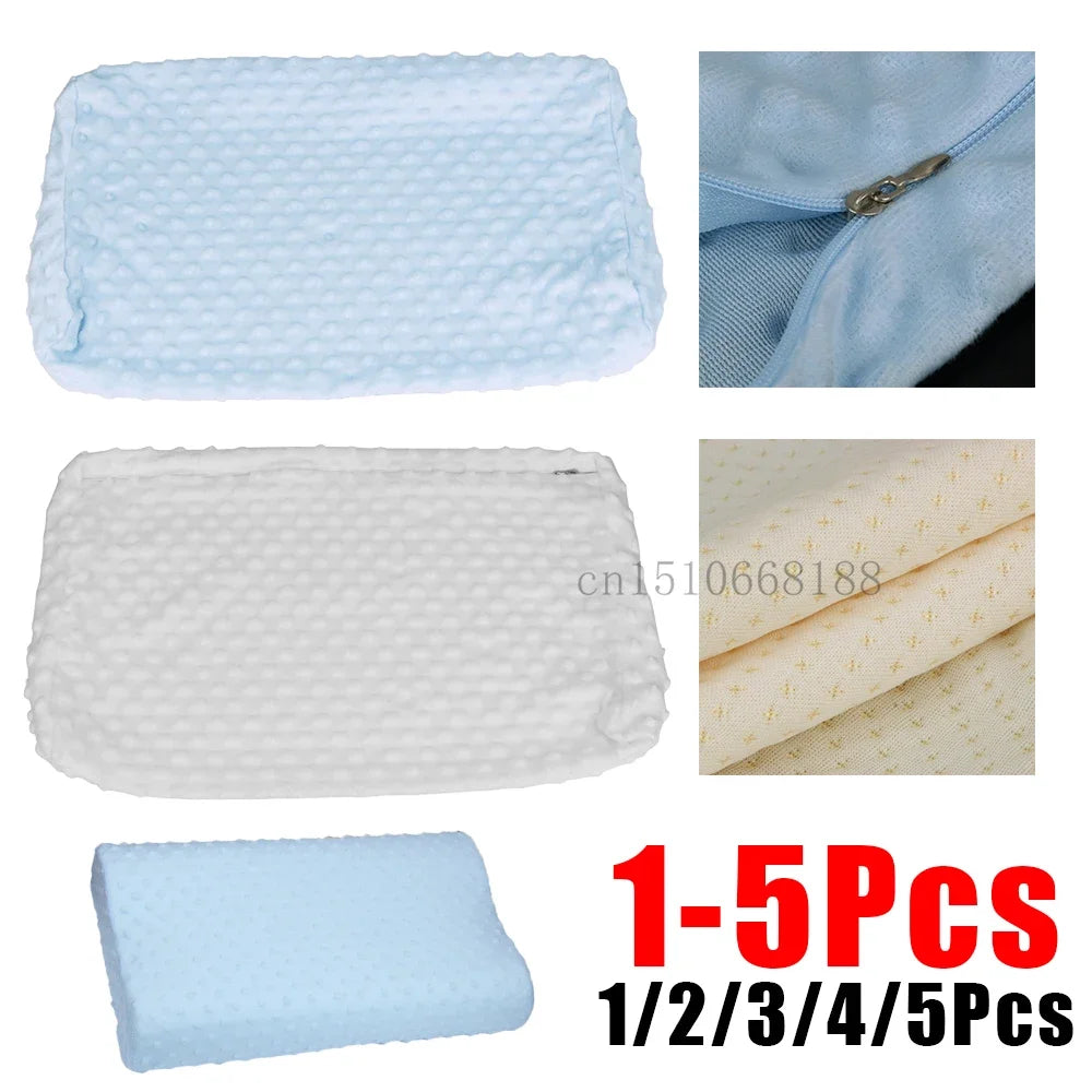 coussin mousse mémoire forme perforé bleu blanc moderne lit santé couverture protection nocturne