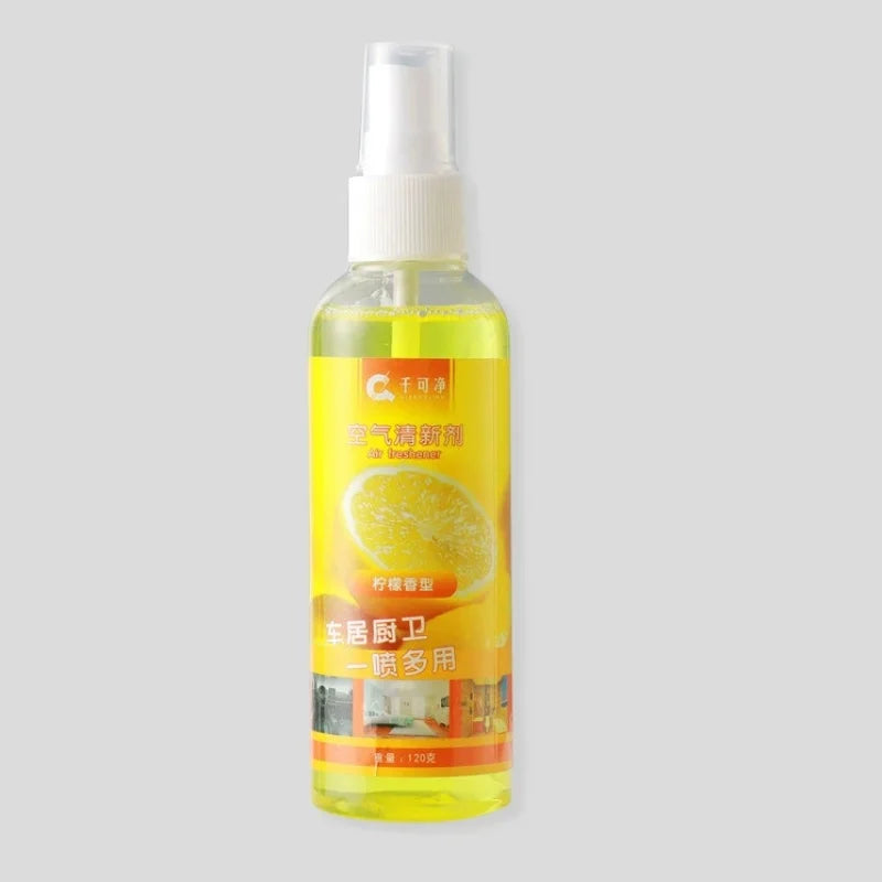 spray parfum fleurs imprimées bouteille transparente moderne orange jaune vert bleu violet lavender jasmine