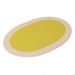 tapis table moderne vert clair bleu clair violet marron cuir texturé adhésif respectueux environnement