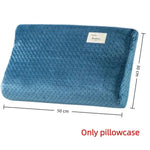 taies d'oreiller coton 100% marron violet rose bleu modernes 50x30cm non toxiques casa