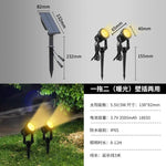 projecteur solaire led ip65 moderne autoinstallation noir opaqueextérieur jardin vacances