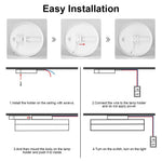 plafonnier led moderne blanc économique facile.surface encastrée interrupteur tactileflux lumineux 249 2000w