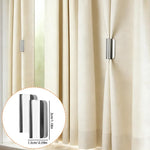 clips magnétiques rideaux argenté moderne fixation sans perçage paires 10 20