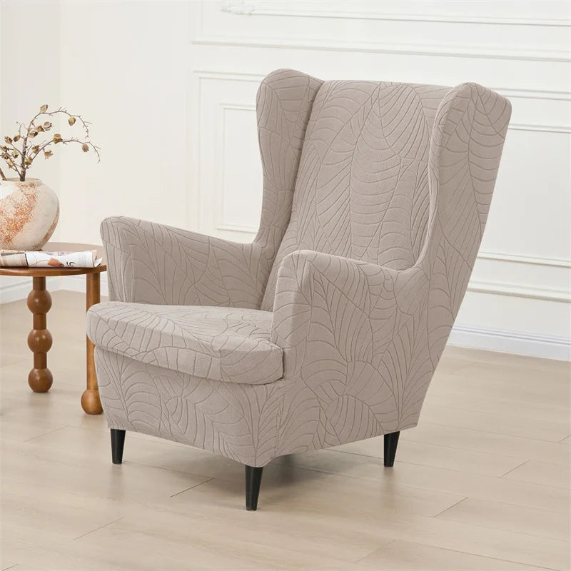 housses fauteuil gris rayures adhésives protection moderne réutilisable anti poussière fauteuil chaise mariage banquet