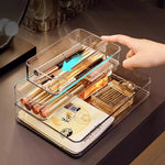 Rangement empilable pour salle de bain et bureau Ombre Interieur