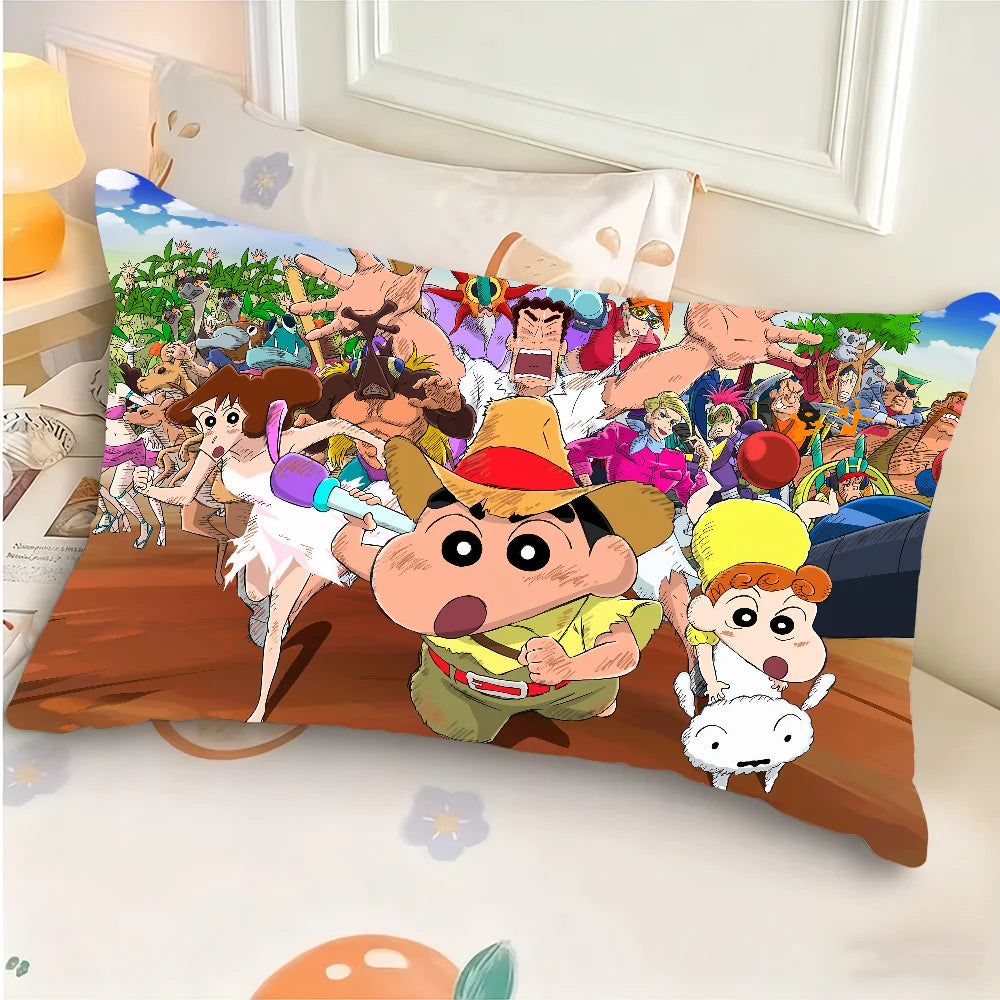 housse coussin anime personnages multicolores moderne double face 30x50cm 40x60cm 48x74cm 50x70cm