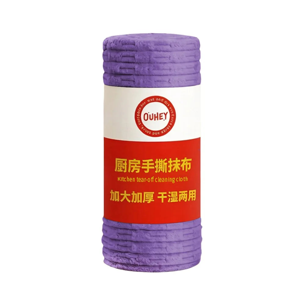 serviettes cuisine vert violet microfibre corduroy modernes pack serviettes réutilisables 25cm 25cm