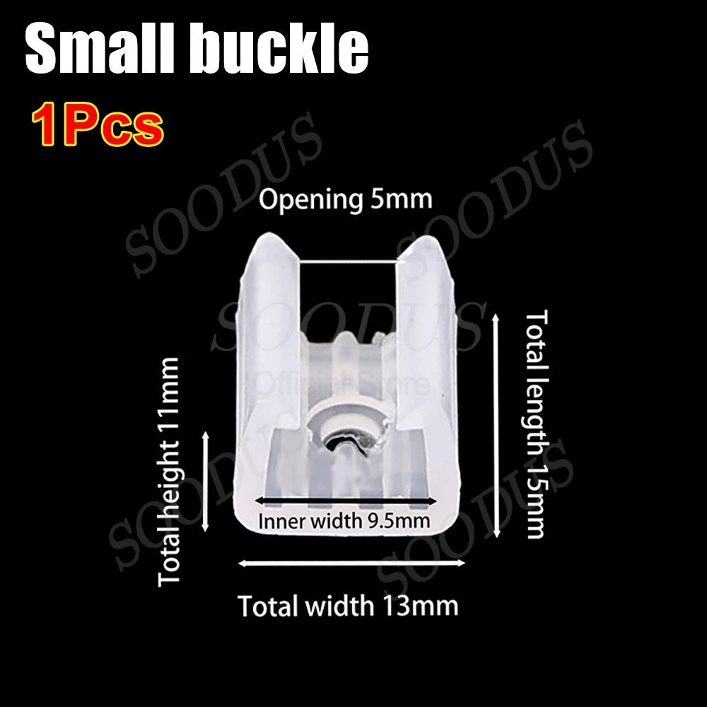 ruban led flexible blanc mat moderne clips fixation 2835 5050 5730 220v base lampe