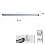 lampe led rechargeable télécommande moderne adhésive 42cm blanc minimaliste chambre