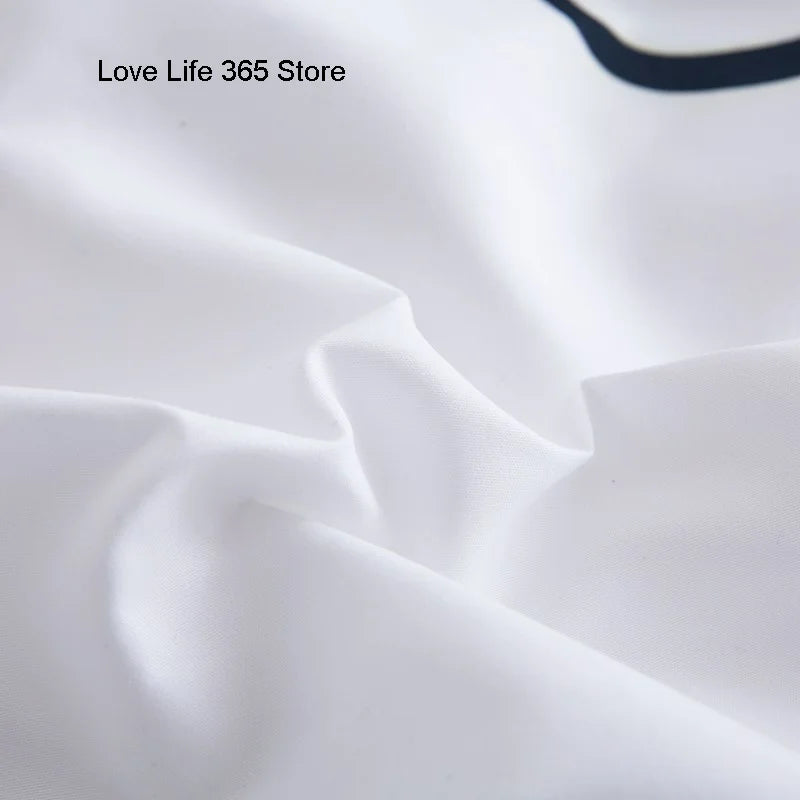 ensemble draps blanc imprimé chouette ethnique moderne 140x200 160x210 220x240