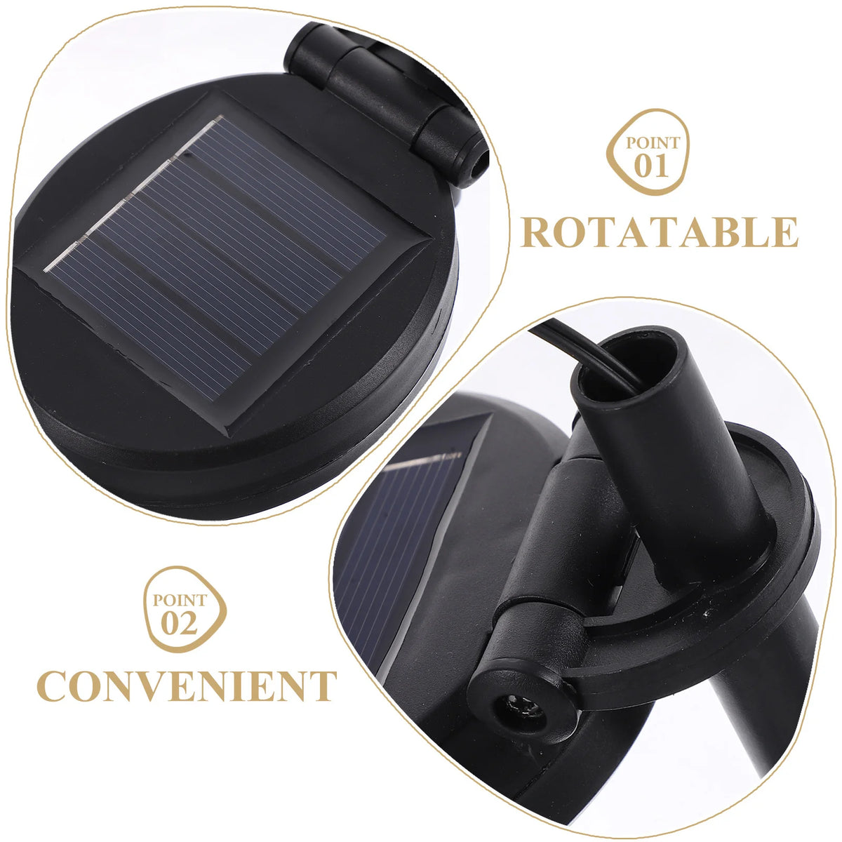 panneau solaire portable flexible remplacement accessoire éclairage jardin extérieur décoration herbe fleur texture végétaleextérieur