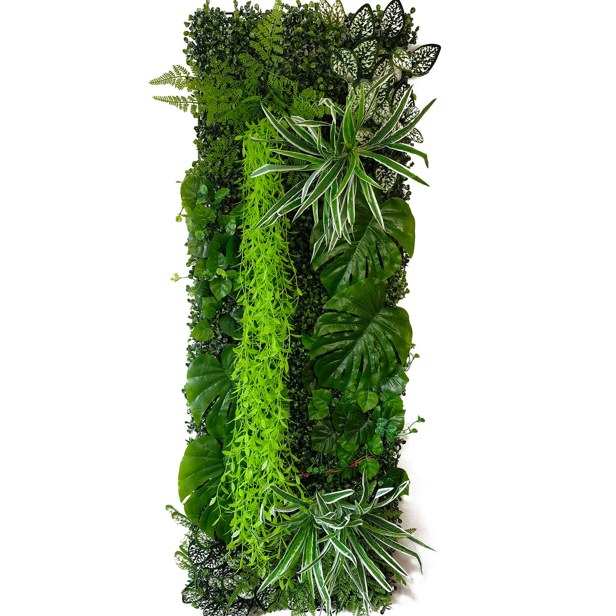 plantes artificielles murales herbe feuilles fleurs roses modernes extérieures festiveDecoration