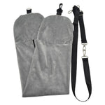 oreiller voyage velours rose pâle confortable épaulières ajustables sac dos portable compressible coton polyester