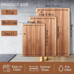 planches découper bois hêtre noyer steak fruits légumes rustique moderne