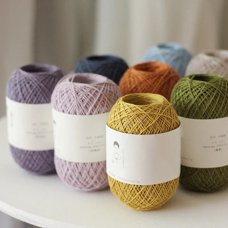 fil tricoter rose bleu gris beige violet vert opale crochet dentelle blanche rustic artisanal