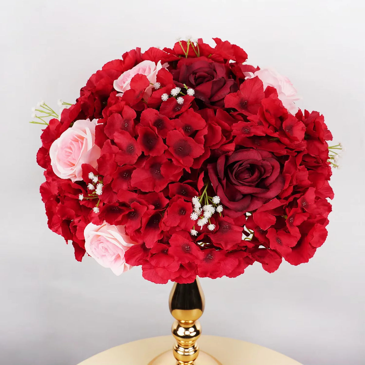 décoration intérieure bouquet artificiel blanc rose élégant mariage événement maison