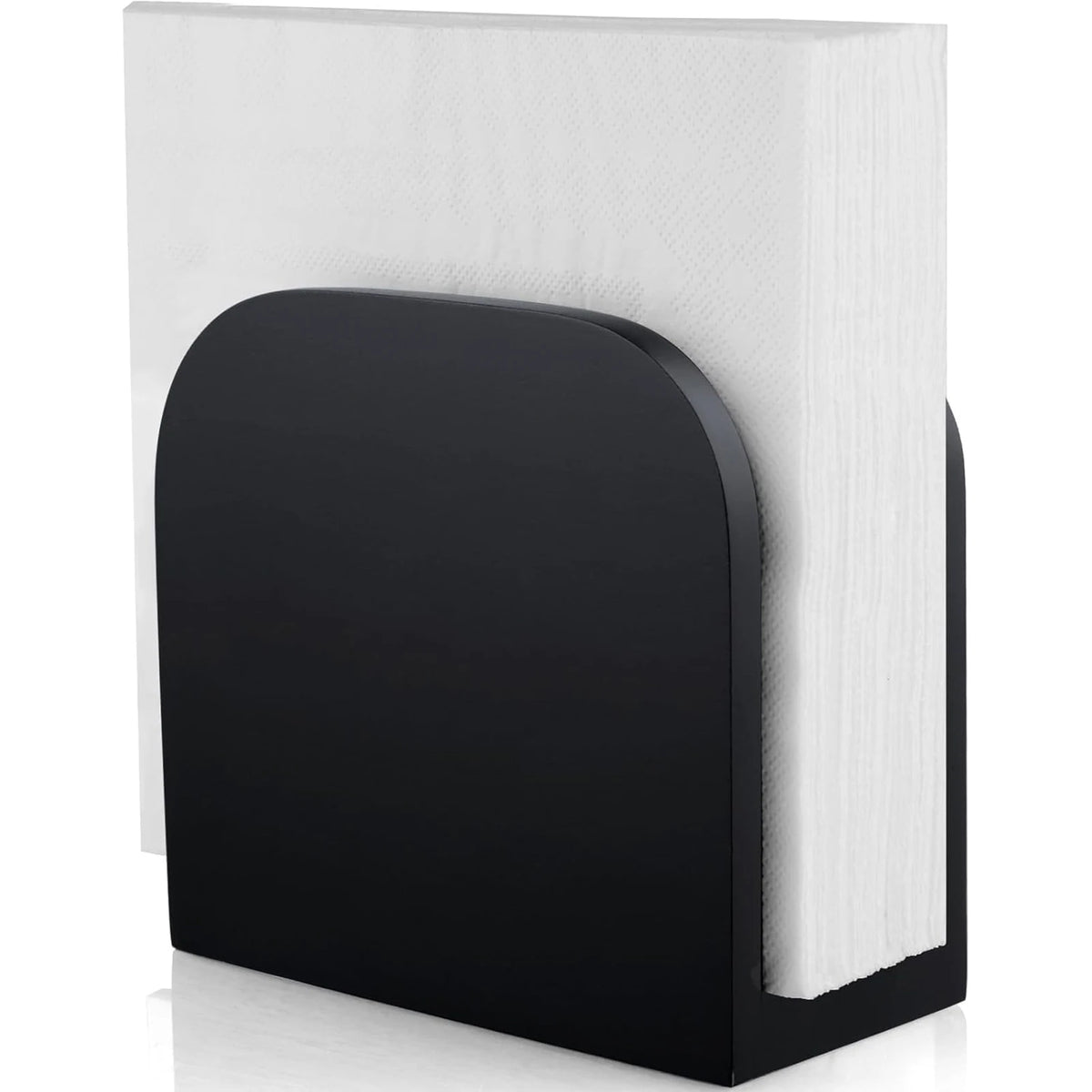 porte serviettes moderne bois naturel serviettes blanches cuisine salle manger