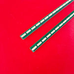 bande led vert rectangles blancs éclairage spécial téléviseur moderne connecteurs électriques 63 lampes 605mm