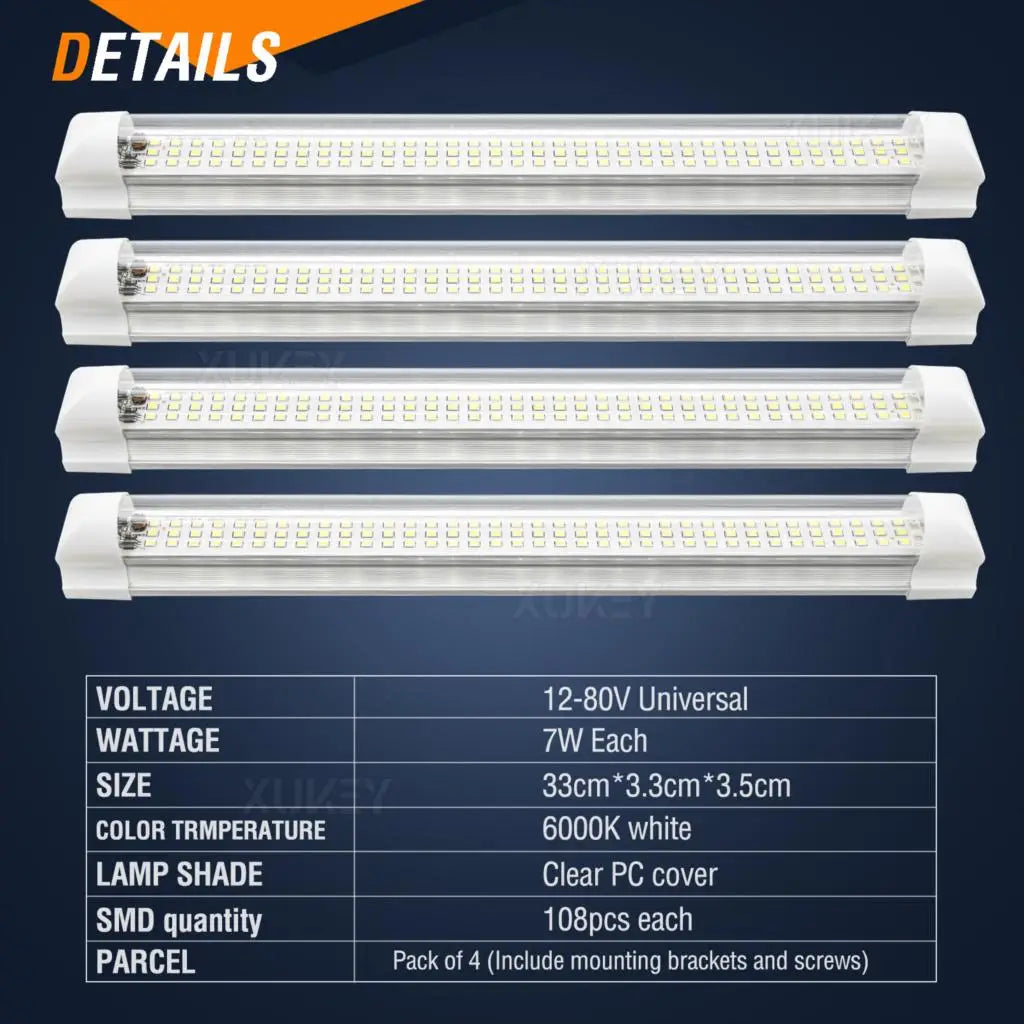 lampe led blanc froide 48 72 84 108 leds 10 watts moderneintérieur double face