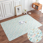 tapis sol animal compagnie coussin cage lapin cochon dindon mat doux imprimé animaux mignons