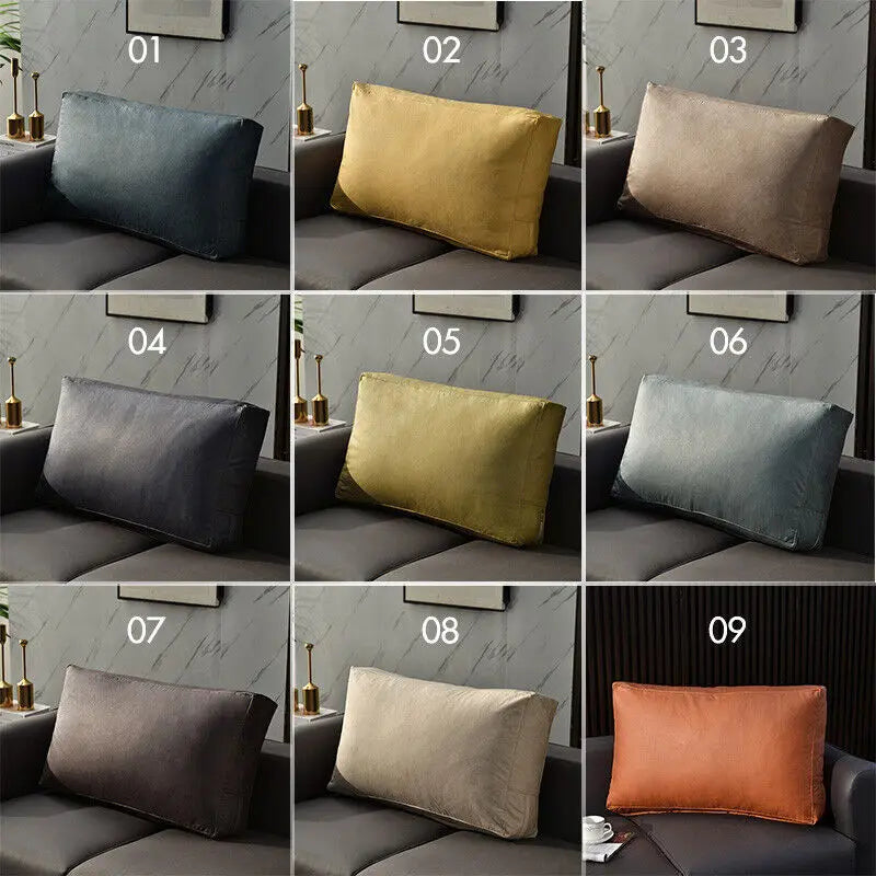 Coussin de siège en simili cuir lavable bleu marine