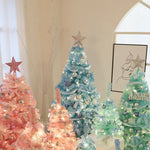 Étoile de Noël de 20 cm posée sur une table de décoration