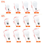 lot 10 ampoules led boule opalescent blanc chaud froid culot e27 e14