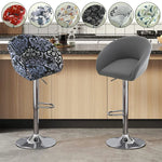 housse chaise extensible motif floral moderne fauteuil salle manger décor maison élastique