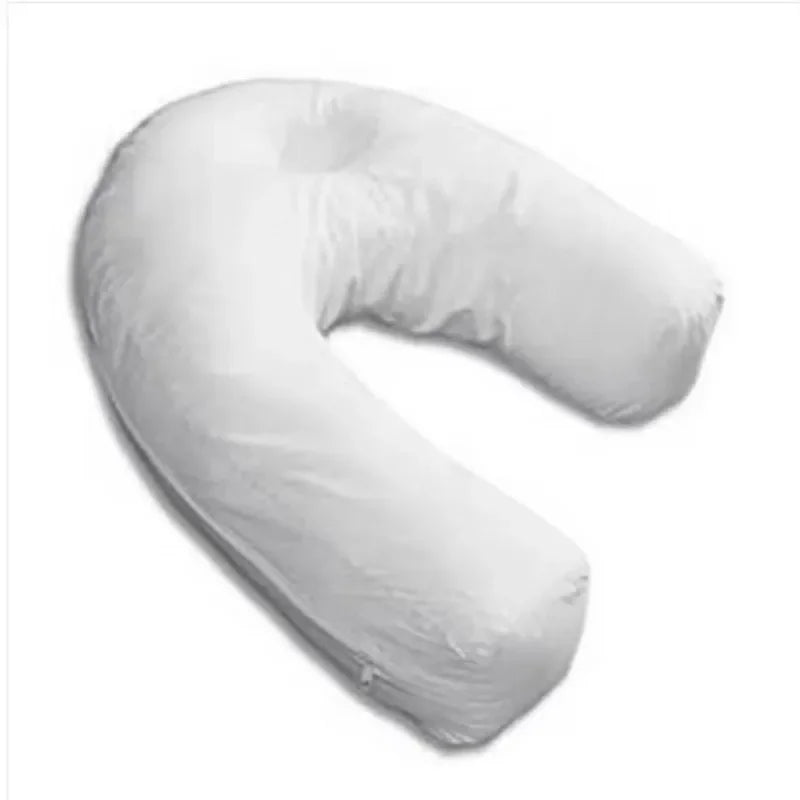 oreiller forme soie polyester coton blanc uni moderne dormir