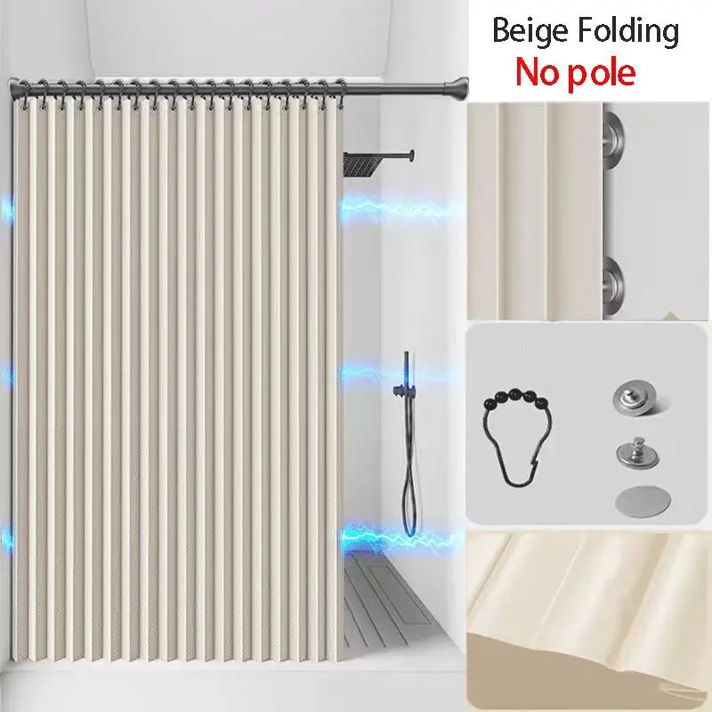rideau douche gris foncé texturé rayures verticales moderne opacité ourlet standard polyester