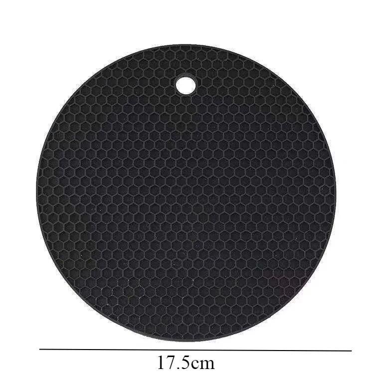tapis protection cuisine silicone moderne vert bleu gris motifs géométriques