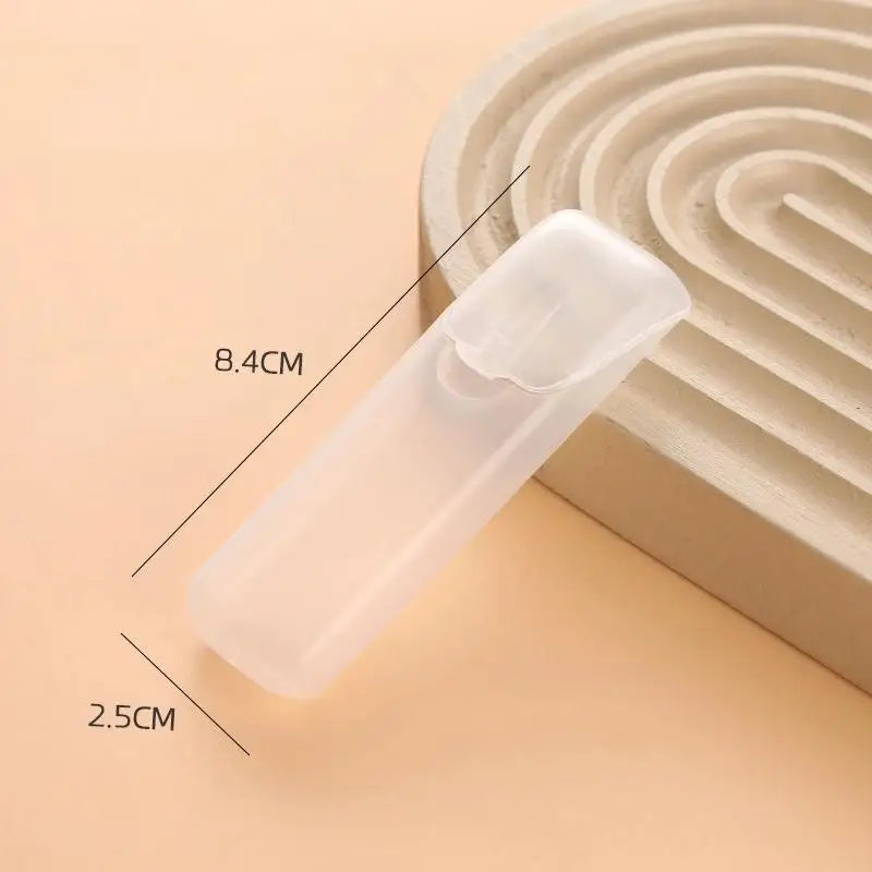 boîte rangement moderne transparente brosse pince cuillère dentifrice voyage cuisine restaurant orange rose blanc