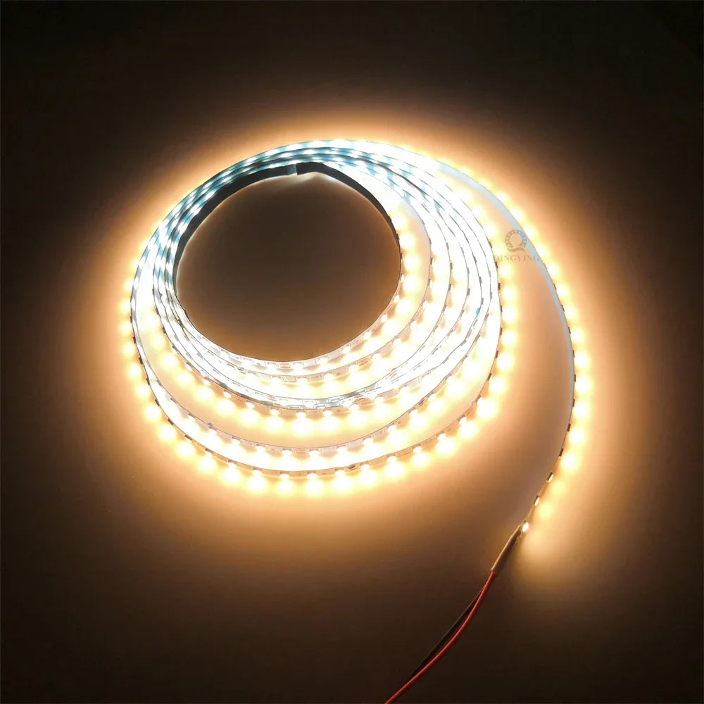 ruban led smd 2835 100 led blanc bleu 4500k 3000k adhésif moderne 220v