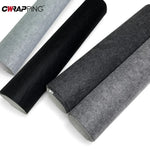 tapis adhésif antibruit texturé noir gris felt craft décoration salon salle bain sport