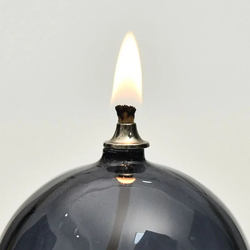 bougies moderne gris foncé rayures support verre intérieur décoration maison grande bougie chauffe plat