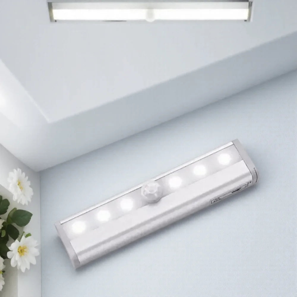 lampes led détecteur mouvement adhésif aimant moderne minimaliste batteries aaa